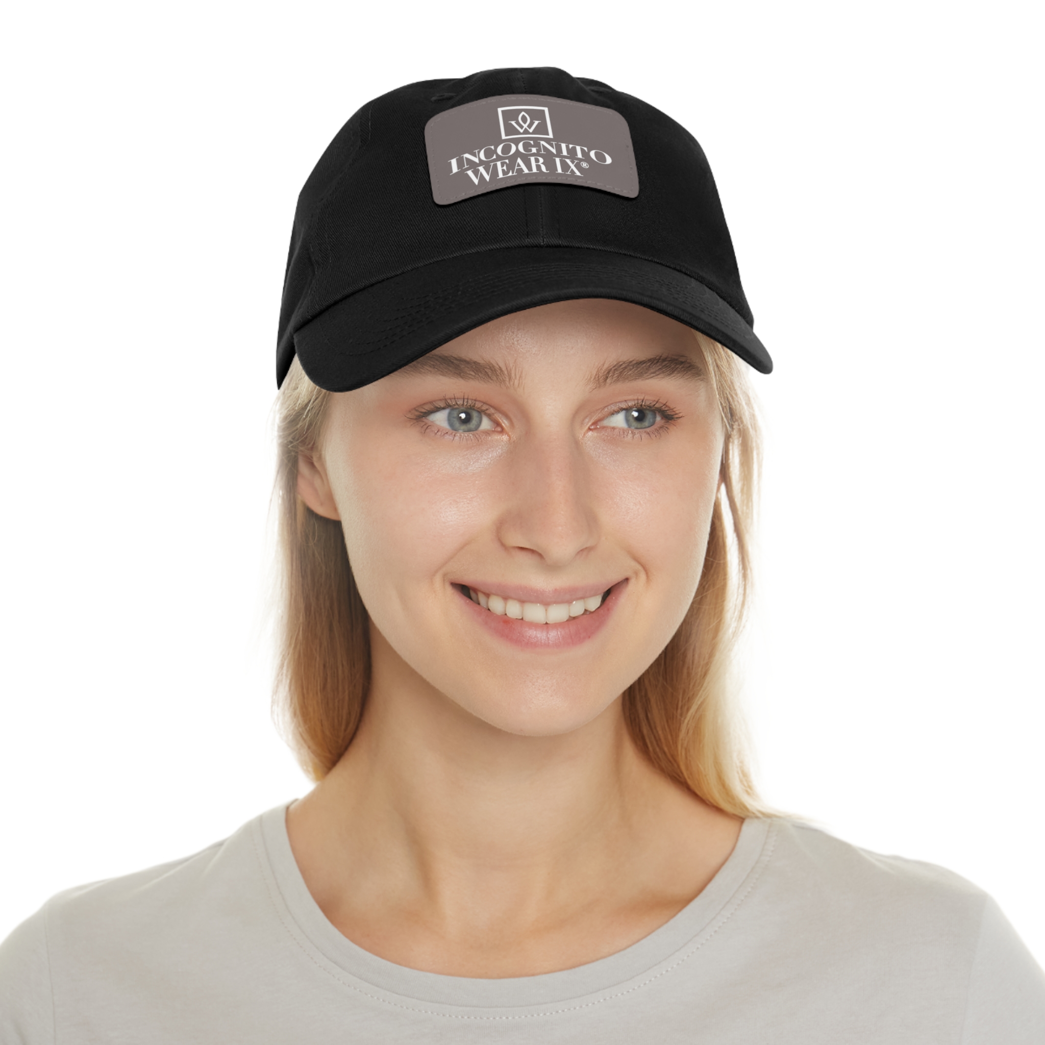 Dad Hat with Leather Patch (Rectangle) - Image 4