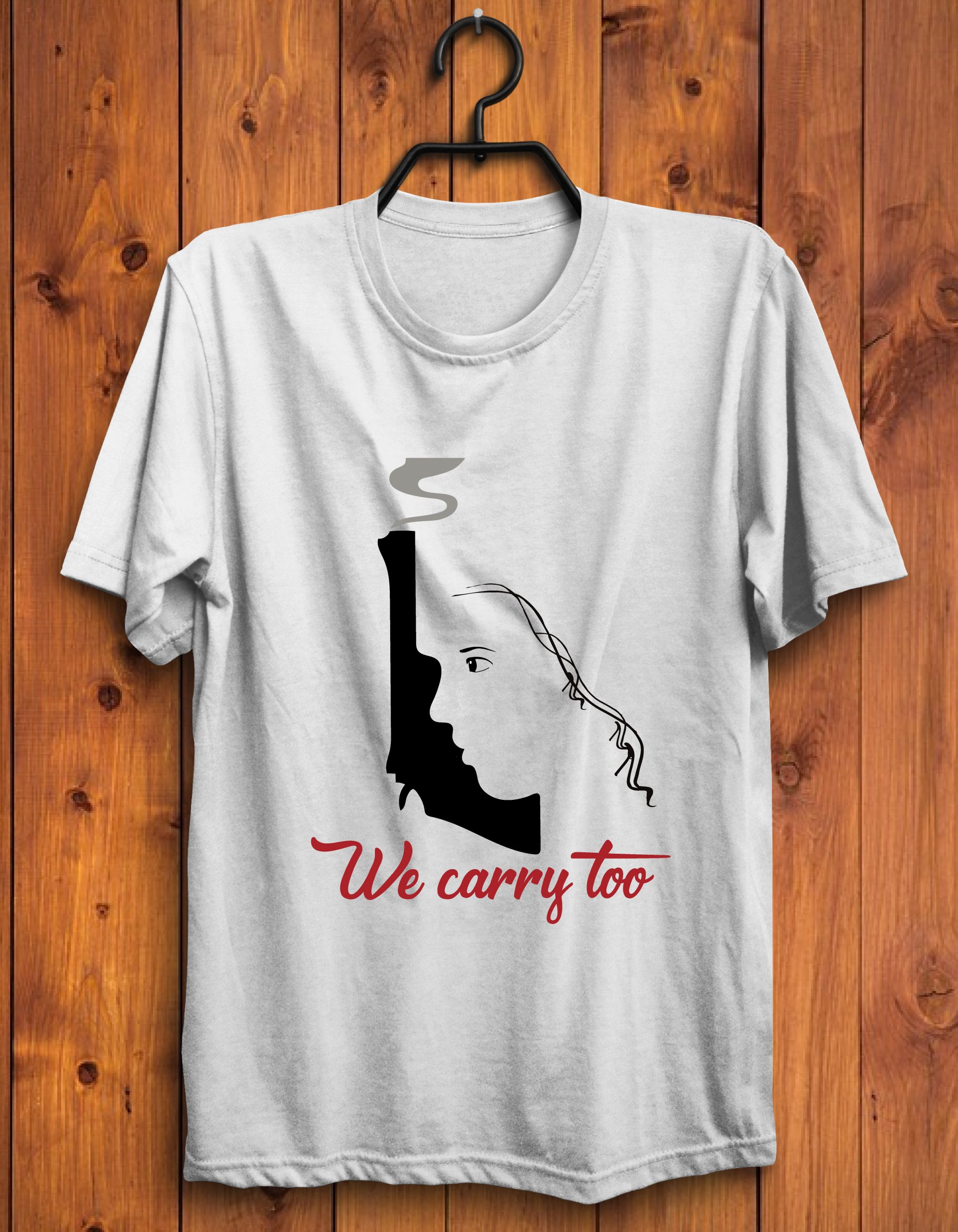 Gun Girl Incognito T-shirt because We Carry Too - Image 6