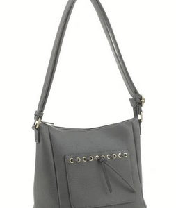 Whip-stitch detailed Concealment Purse