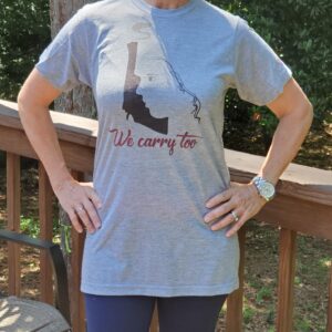 Gun Girl Incognito T-shirt because We Carry Too